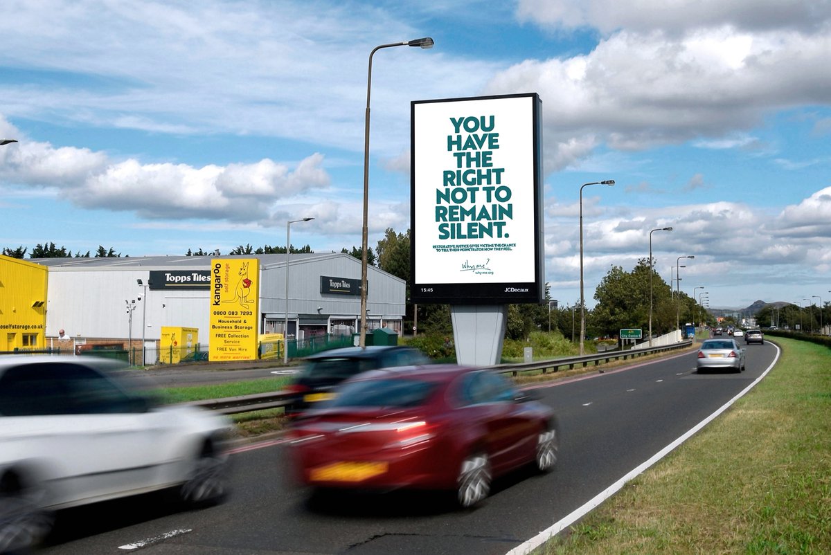 whymeUK's tweet image. Exciting news! Our billboards are raising awareness about Restorative Justice in cities across the UK. ✨

Expressing the power of Restorative Justice to facilitate dialogue &amp;amp; healing, the campaign encourages new audiences to consider if the process is right for them.