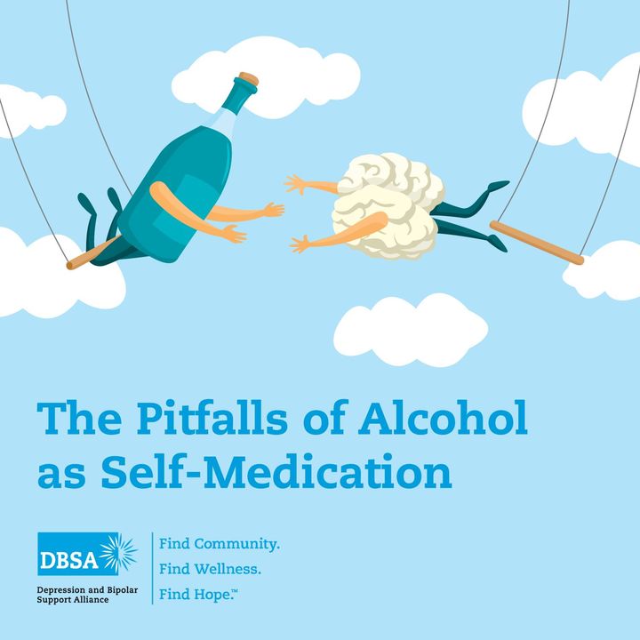 April is Alcohol Awareness Month - Alcohol might mask symptoms of mood disorders momentarily, but the facade quickly fades. Learn more about substance use and mood disorders: bit.ly/3J2to4D #HealthAndWellness #AlcoholAwareness #SupportNetworks