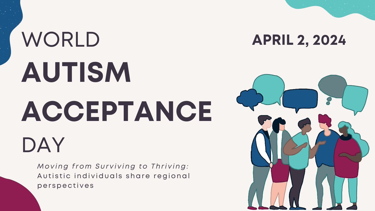 April 2nd is #WorldAutismAcceptanceDay, with the theme of ‘moving from surviving to thriving’. This involves dialogue across regions worldwide about how Autistic people are supported to improve autism supports for all! 📖 Read MacART’s statement here ⬇️ macautism.ca/statement-from…