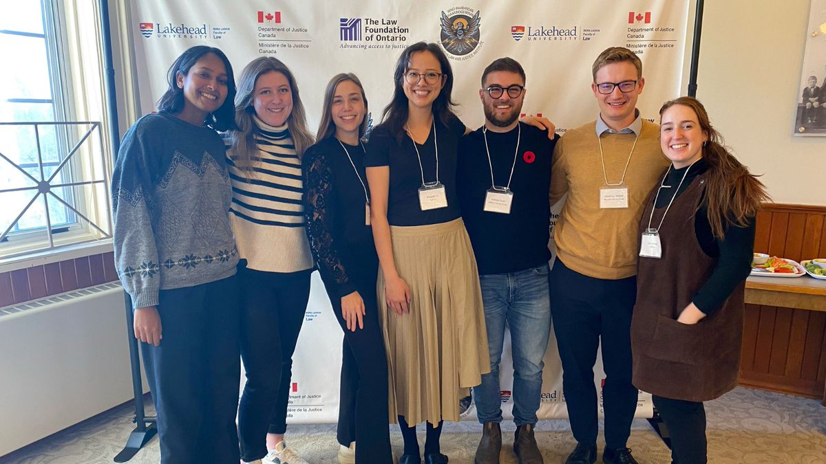 Along with Professor Nadia Lambek, students Jacob Van Boekel (3L), Noah Brennen (3L), Anthony Crudo (2L) and graduate Darinka Tomic (PhD ’22) attended the seventh Canadian Association for Food Law and Policy Conference at the Bora Laskin Faculty of Law. buff.ly/4afMzE7