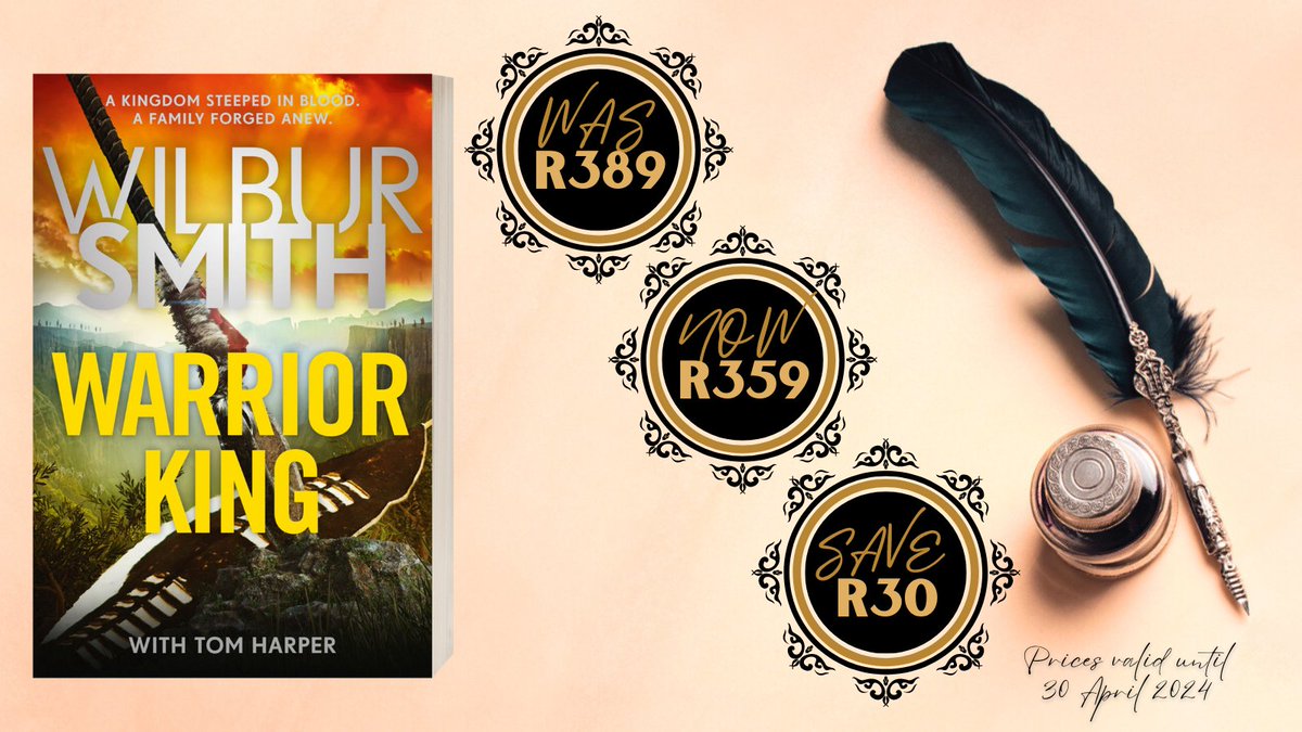 When Ann Waite discovers a battered longboat washed ashore in Algoa Bay, she is stunned to find two survivors: a badly scarred sailor and a little boy. @thewilbursmith @PanMacmillanSA