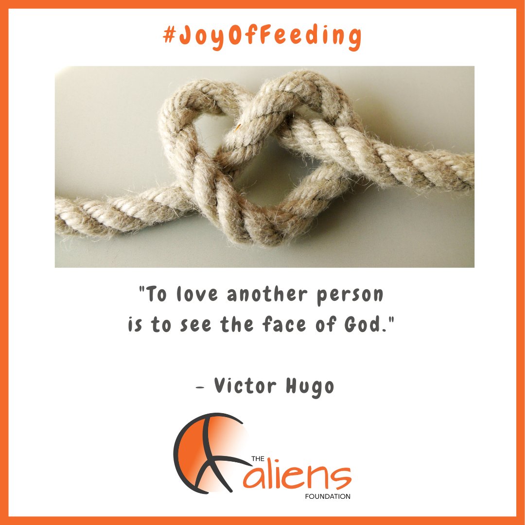 'To love another person is to see the face of God.' 

- Victor Hugo

#TheAliensAngels #AliensAngels #TheAliensFoundation #JoyOfFeeding #Pune #India #Food #Hunger #kind #kindness #words #wordsmatter #wordstoliveby #bekind #kindnessmatters
