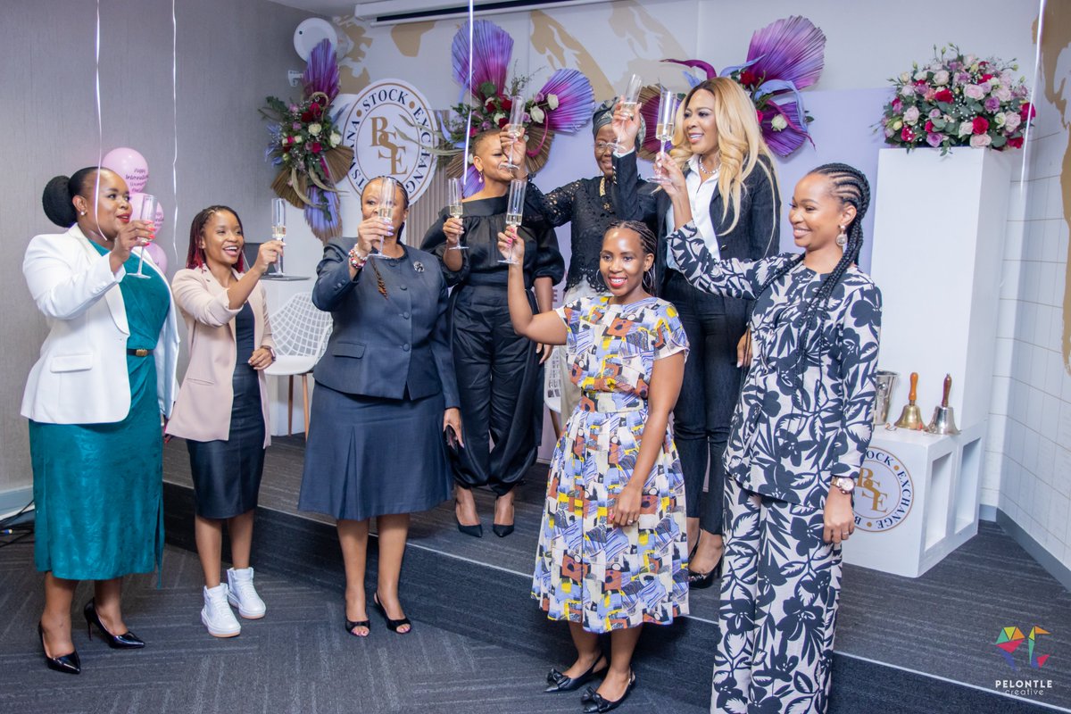 A little throwback to the Botswana Stock Exchange Limited Opening Bell Ceremony to commemorate International Women's Day 2024. The ceremony was held under the theme  “INVEST IN WOMEN: ACCELERATE PROGRESS”