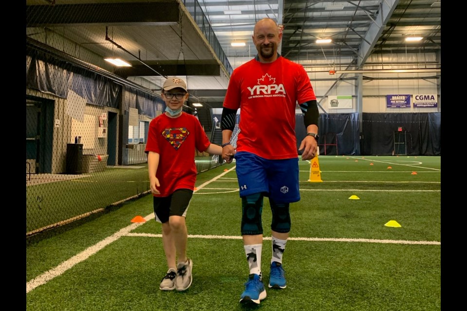 We are very proud of one of our members from @YRPAca's Cst. Adam McEachern, who’s running 160K in a day in support of autism awareness and @SOOntario. He is inspired by his son Caleb, who is on the autism spectrum. Over the years, he has raised $82,000 and hopes to reach…