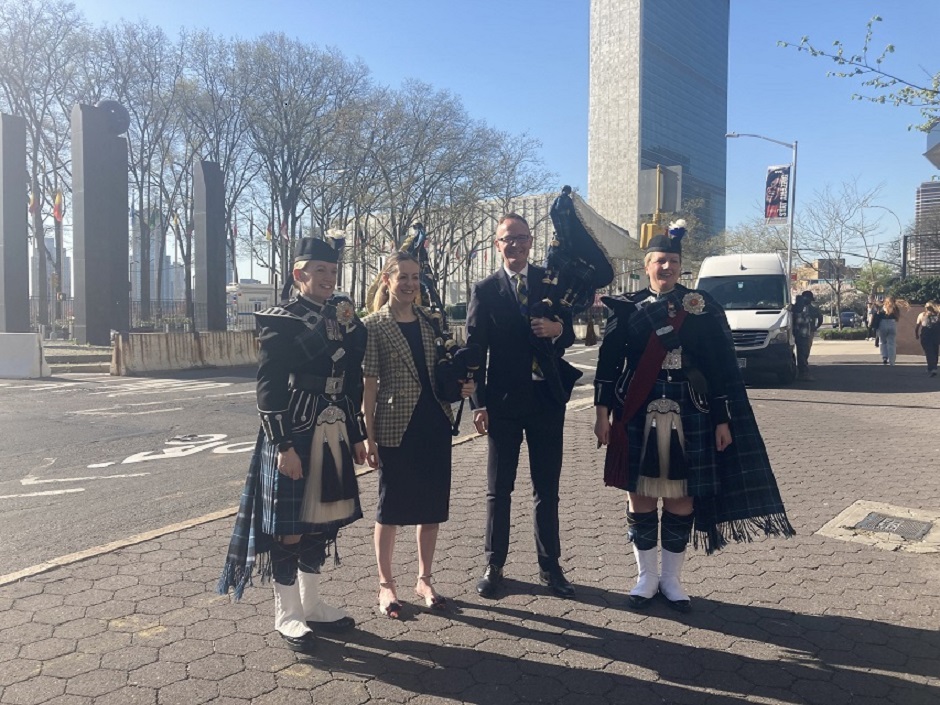 Minister John Lamont is heading to New York's Tartan Week to celebrate our rich culture with @UKinNewYork, @HannahyoungNYC and promote trade with Scotland. Read more here: tinyurl.com/5etz22jy