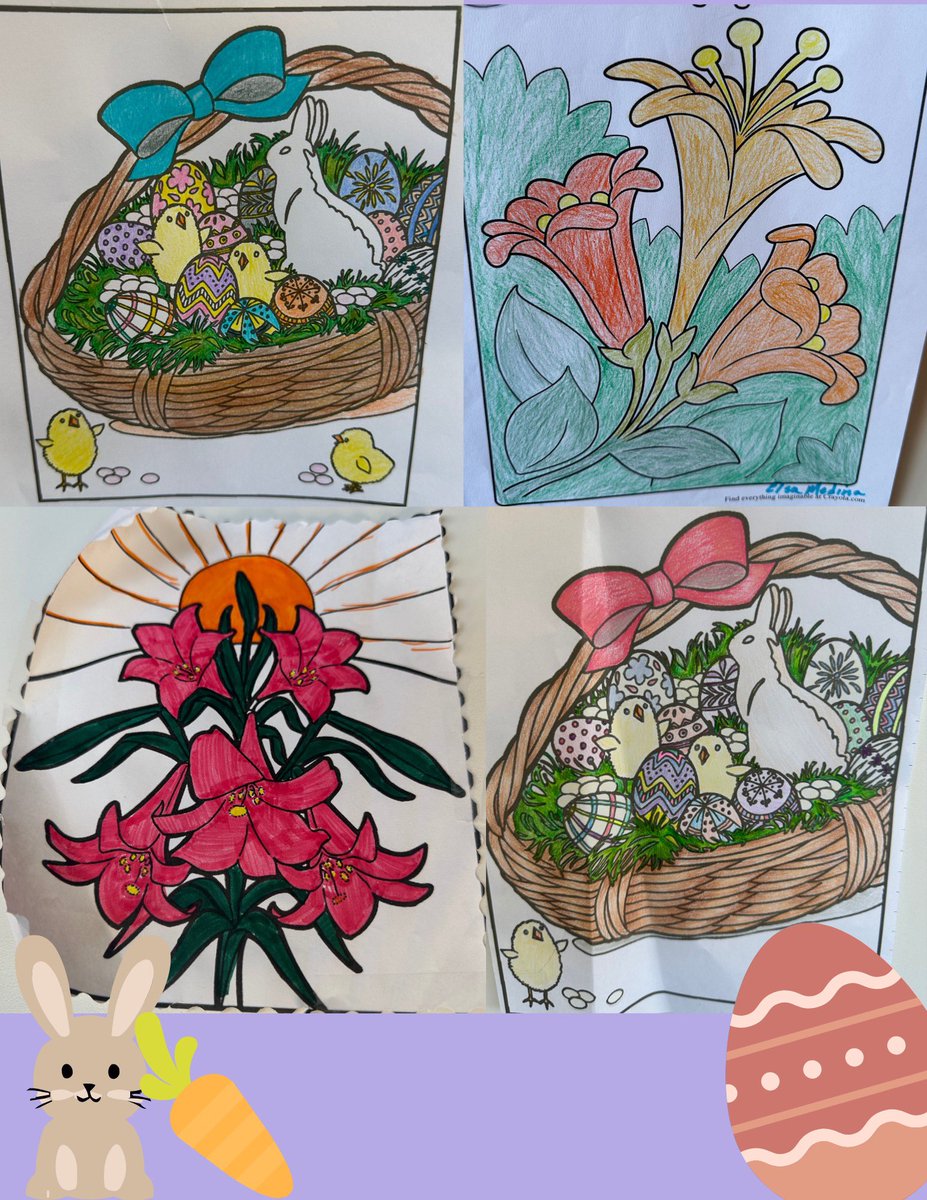 Fixautoshernor's tweet image. Our families decorated the office with wonderful Easter art! 🌷🐰

Swipe to see the submissions and comment below your favourite! 

#colouringcompetition #fixautofamilies #easterart