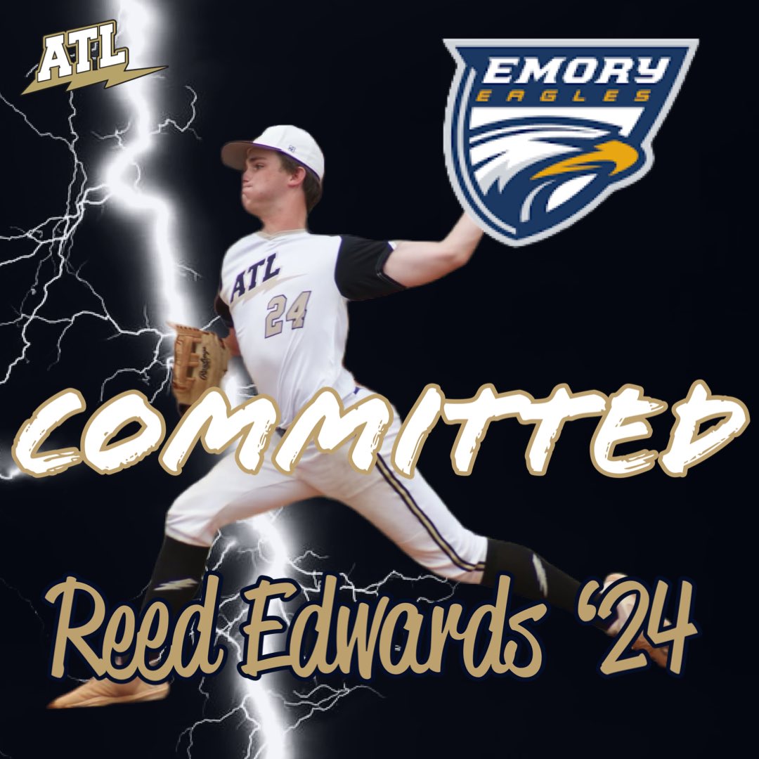 🚨⚡️ Congratulations to @ReedEdwards24 on his commitment to @EmoryBaseball! @Marist_Baseball