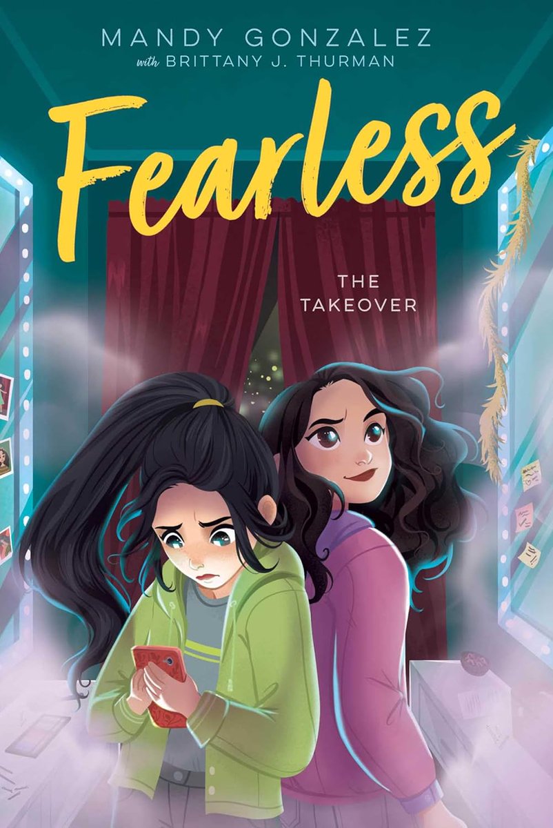 🎉🙌🏿Happy #BookBirthday🙌🏿🎉 📖THE TAKEOVER (Fearless, Bk. 4) by Mandy Gonzalez, Brittany J. Thurman @janeebrittany , Aladdin @SimonKids CONGRATS! #OurStoriesMatter