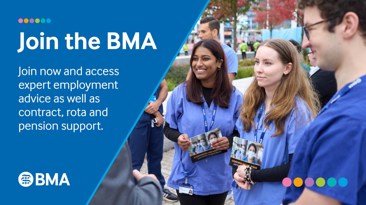 We look after doctors, so doctors can look after their patients. Join the BMA today. bma.org.uk/join?utm_sourc…