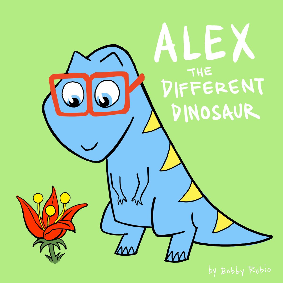 HAPPY #AutismAcceptanceMonth! As an #AutismDad, I wanted to continue the #advocacy and tell more stories. Again, I looked to my son Alex for inspiration. I’d like to introduce my latest creation- #AlexTheDifferentDinosaur! He’s an #Allosaurus. He’s #autistic. He’s wonderful 😊