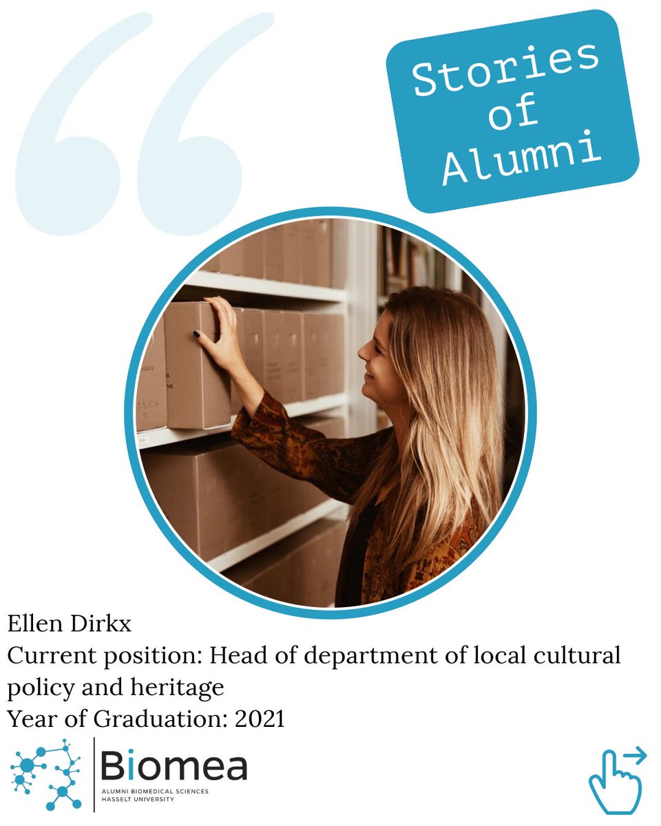 BiomeaUH's tweet photo. New alumni in the picture! 📸 This time, we look at the unusual career path of Ellen Dirkx! If you're wondering what career paths other alumni have taken, you're not alone! 🙃 Check the full story on our website!
https://t.co/OnSwS2c99U

#Alumni  #Biomedicalsciences
@GLW_UHasselt https://t.co/1FCt6aFRqW