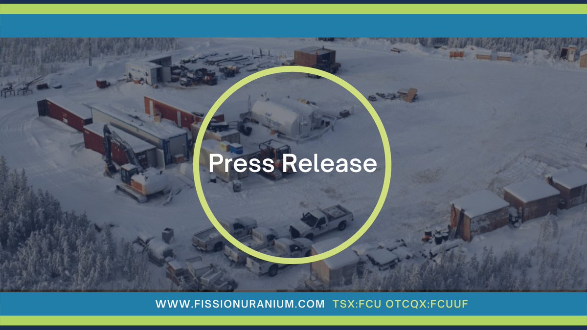 Fission Commencing Geotechnical Drilling in Advance of Detailed Engineering ow.ly/6m9o50R6C9p $FCU $FCUUF #uranium #cleanenergy