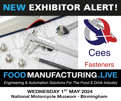 ind_tech_mag's tweet photo. We are delighted to welcome Cees Fasteners to Food Manufacturing Live taking place at the National Motorcycle Museum on 1st May 2024. Find out more here: https://t.co/NvzZtK0W7V
#foodmanufacturinglive #foodmanufacturing #automation #foodindustry #innovation https://t.co/OuWqe7RmHb