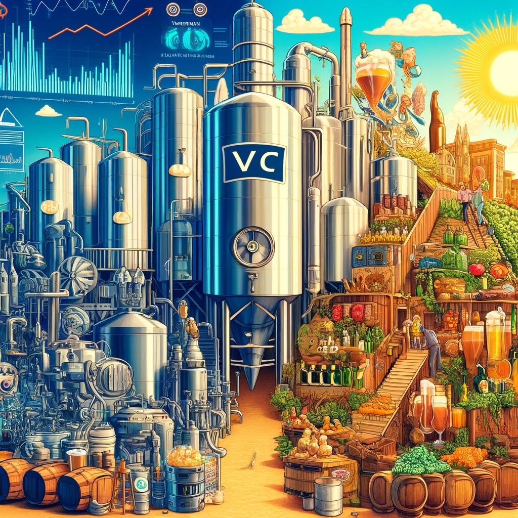 New post comparing the last 12 years of the VC industry to the craft beer market. I make some fun comparisons between investors like @firstround @ycombinator @indievc @generalcatalyst etc to brands like @StoneBrewing @abinbev @WhiteClaw @LiquidDeath @TreeHouseBrewCo It was fun to