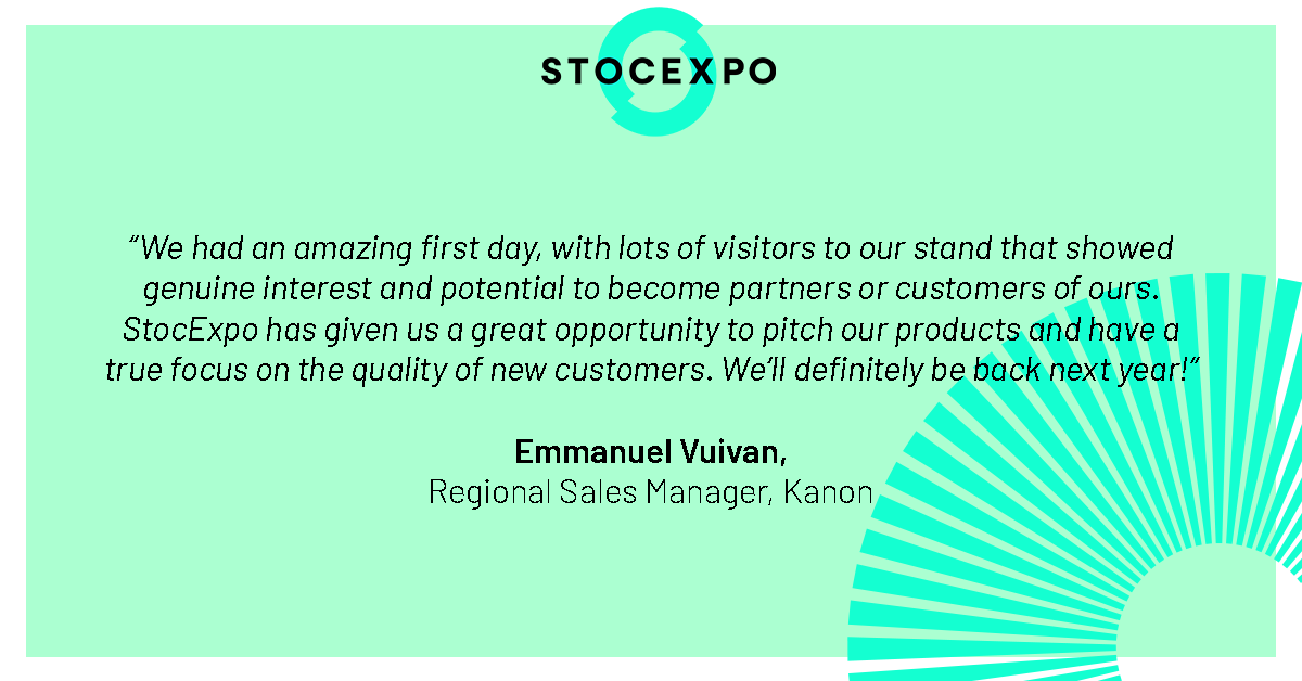 Curious why experts return to #StocExpo? Hear from our exhibitors who found genuine interest and potential partnerships! Don't miss out on your chance to elevate your business. Save the date for Mar 11&12, 2025, and discover why you should exhibit:stocexpo.com/en/exhibit/?ut…