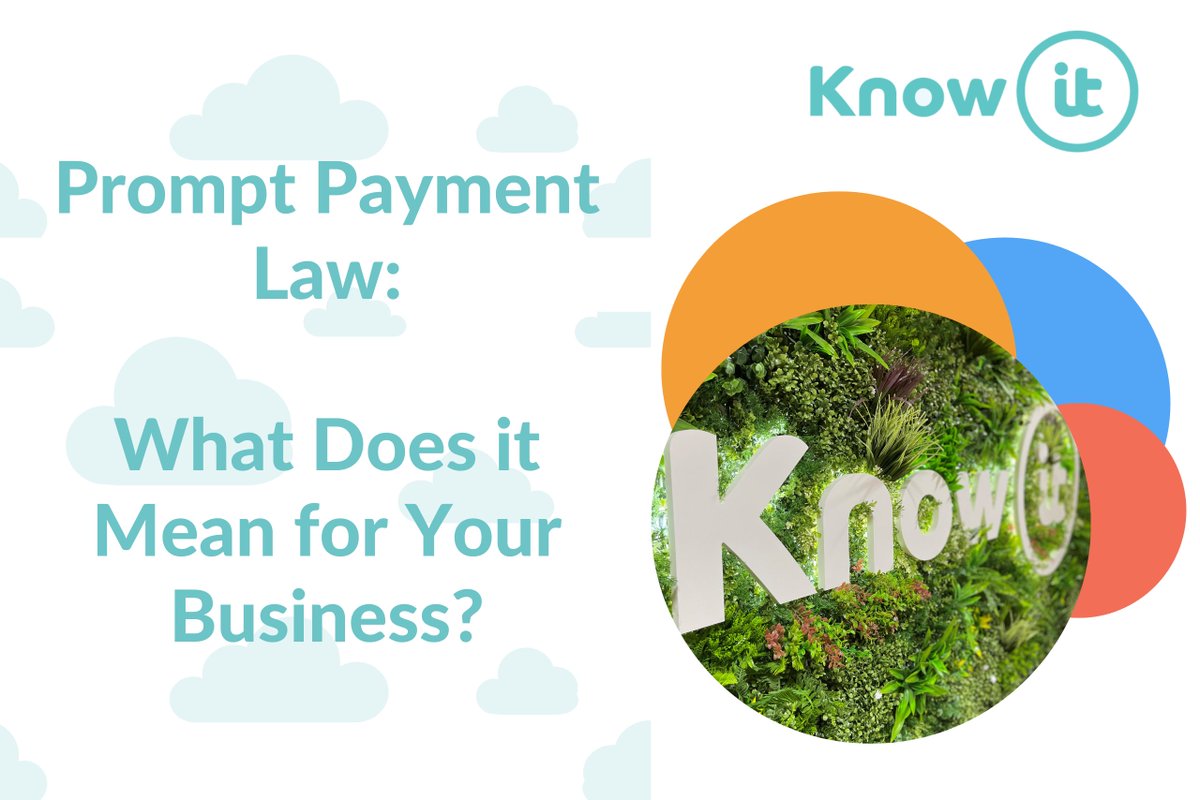 As of April 1st, 2024, there are significant changes for big businesses bidding for large government contracts.

This blog post breaks down the details to make sure you understand what this means for your business.

know-it.co.uk/blog/prompt-pa…

#knowit #beaknowitall #promptpayment