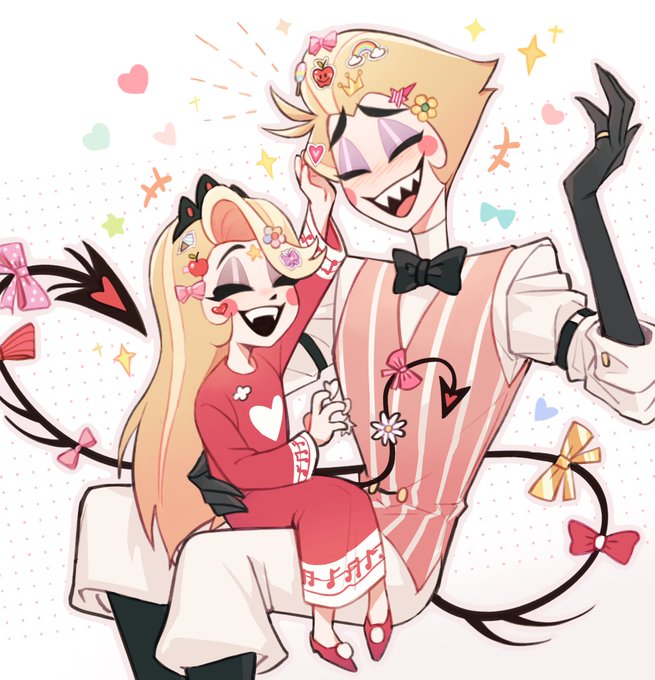 「HazbinHotelLucifer」のTwitter画像/イラスト(新着))