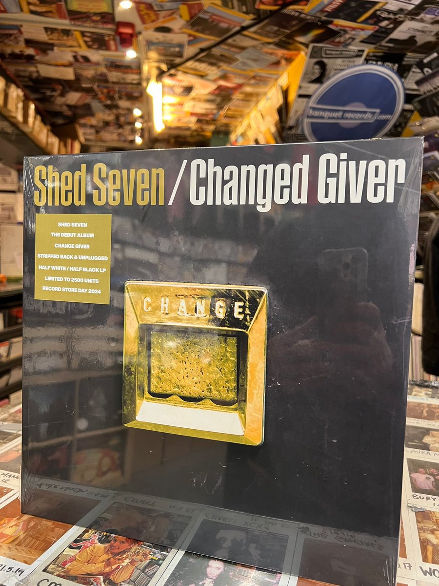 👀 SHED SEVEN 👀 Shed Seven's #RSD24 release of 'Changed Giver' is here now banquetrecords.com/shed-seven/cha…