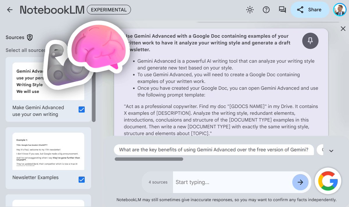 Google's new AI tool allows you to have an ultra-productive second brain You no longer need to organize, format or search for your notes with NotebookLM. Here's how to use it and how you can benefit from it 🧵