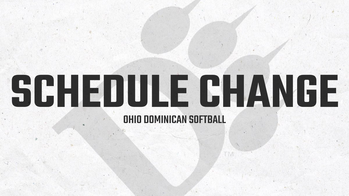 UPDATE I Due to weather, tomorrow's @ODU_Softball's doubleheader at Indianapolis has been postponed. For further updates, please check the website! #ClawsOut