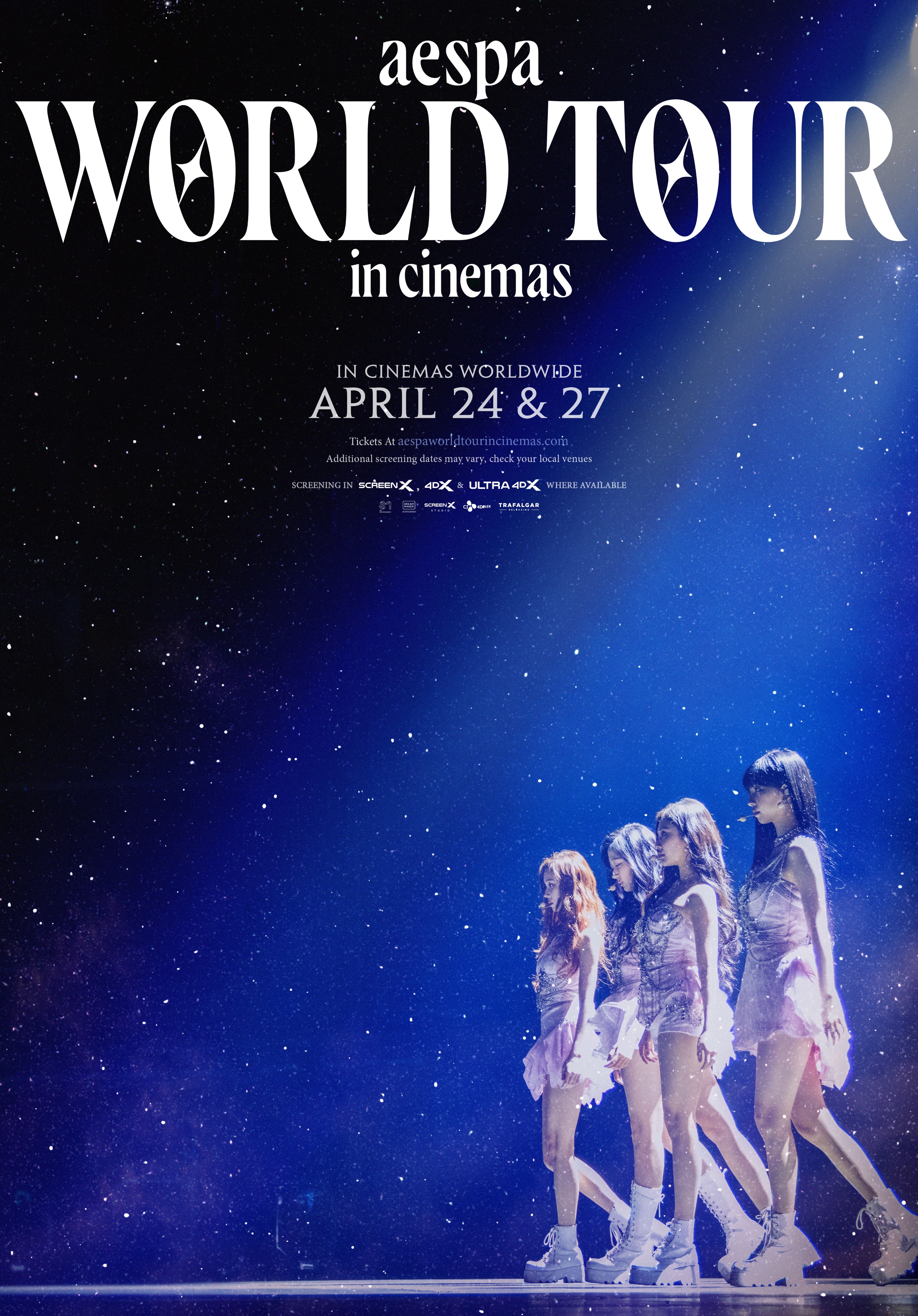 New aespa WORLD TOUR in cinemas STANDARD EDITION Blu-ray