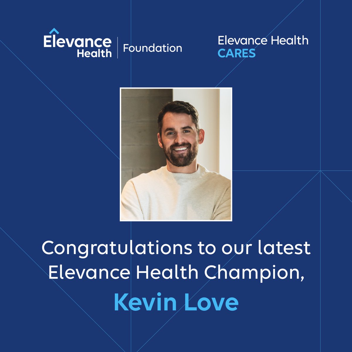 Fueled by our commitment to strengthening communities, we're excited to announce @kevinlove as our next Elevance Health Champion. After sharing his own journey, Kevin's dedicated to breaking the stigma around #mentalhealth. Congrats, Kevin! @kevinlovefund medium.com/elevancehealth…