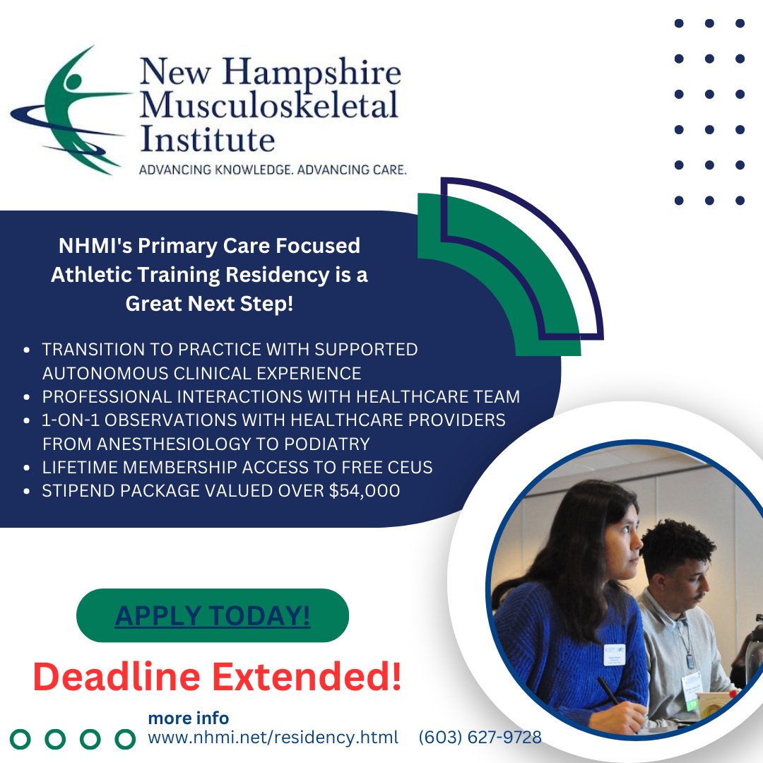 NHMI1994's tweet photo. Application deadline extended to April 15th!
See more in one year than most will see in a career!
https://t.co/guHdpmeb4L https://t.co/lvmsRaZ9cq