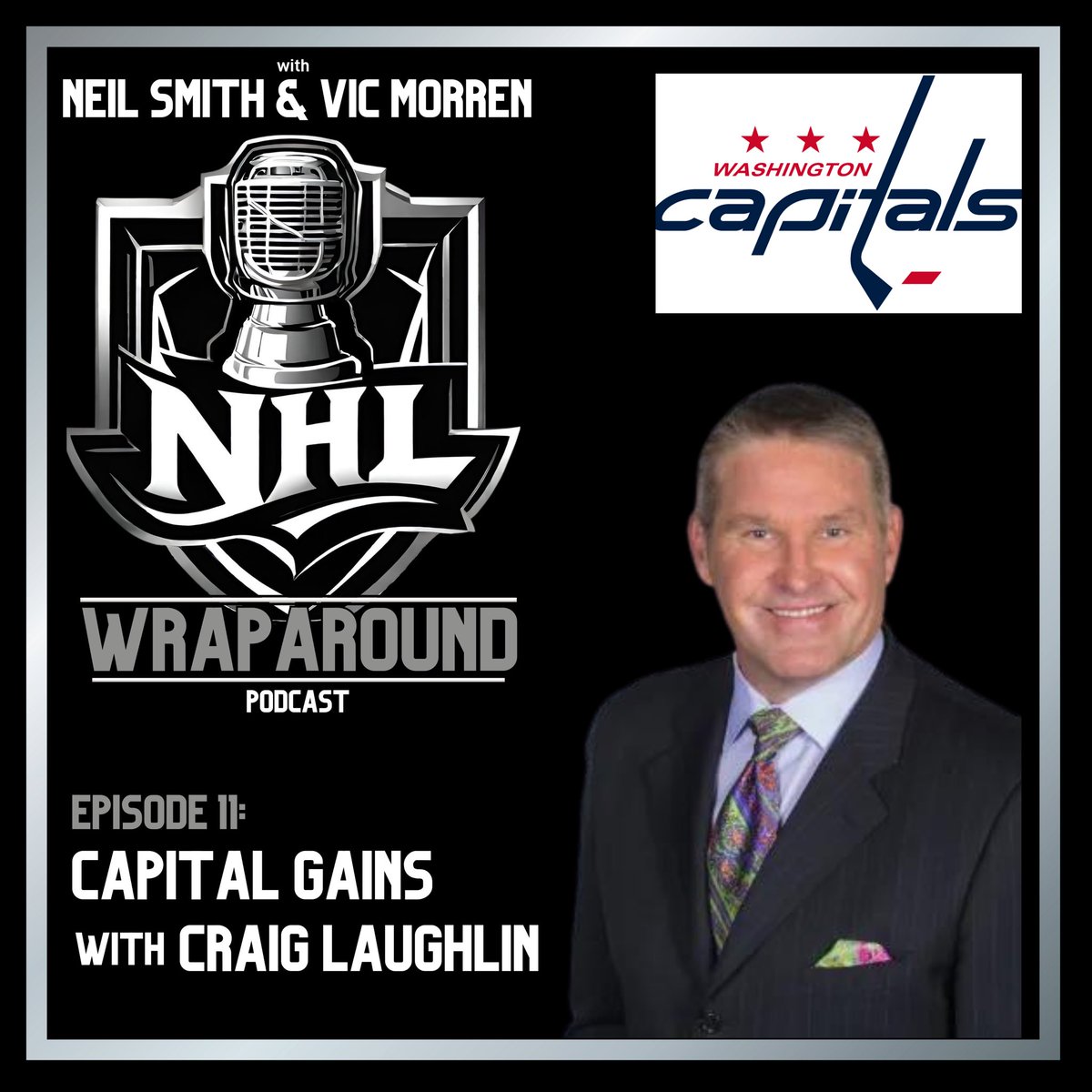 Great fun today on #NHLWraparound podcast talking #ALLCAPS with my buddy Craig Laughlin, 34 yrs as #ALLCAPS TV analyst he’s still got the enthusiasm of a teenager!! #NYR #Isles #LGRW #NHL