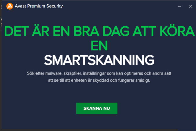 Robbanpower's tweet photo. Är en av få som betalar för antivirus. Varför ber Avast mig att göra något som sker automatiskt? Känns lite bakåt tänkt https://t.co/3trnTObkEu