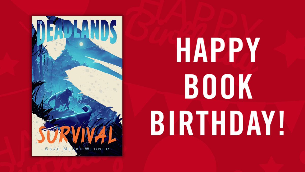 @kathy_macleod @AndyGbooks Wings of Fire meets Jurassic Park in The Deadlands: Survival by @skyeohwhy, the thrilling finale of an action-adventure series about five outcasts—and former enemies—who are the only hope to save their warring dinosaur kingdoms from impending doom. bit.ly/3xcYEv2