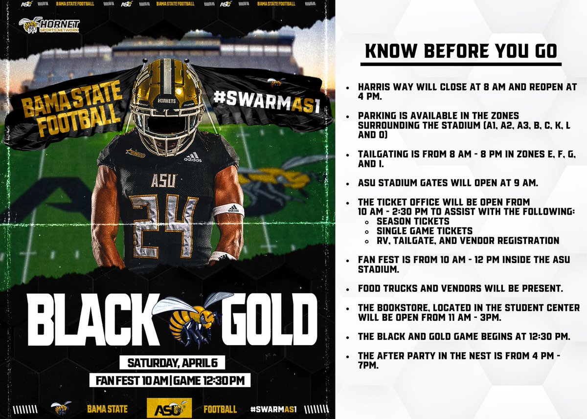 Black and Gold Game | Know Before You Go! #SWARMAS1