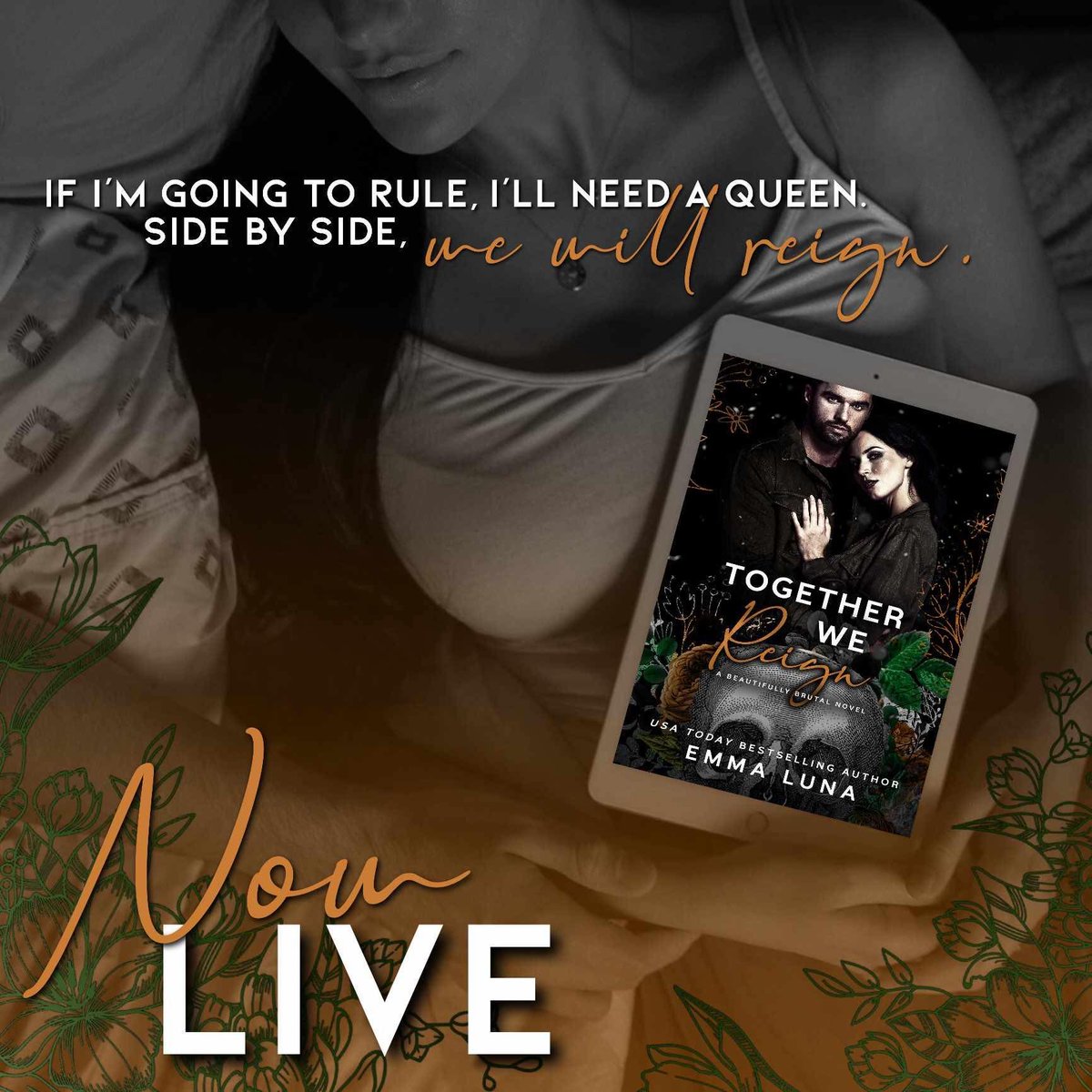 Dive into the gripping conclusion of the Beautifully Brutal Series! Together We Reign by Emma Luna is finally here, marking the epic finale of this dark mafia romance saga. Grab your copy TODAY geni.us/TWR-BB Start the Beautifully Brutal Series: geni.us/BB-Series