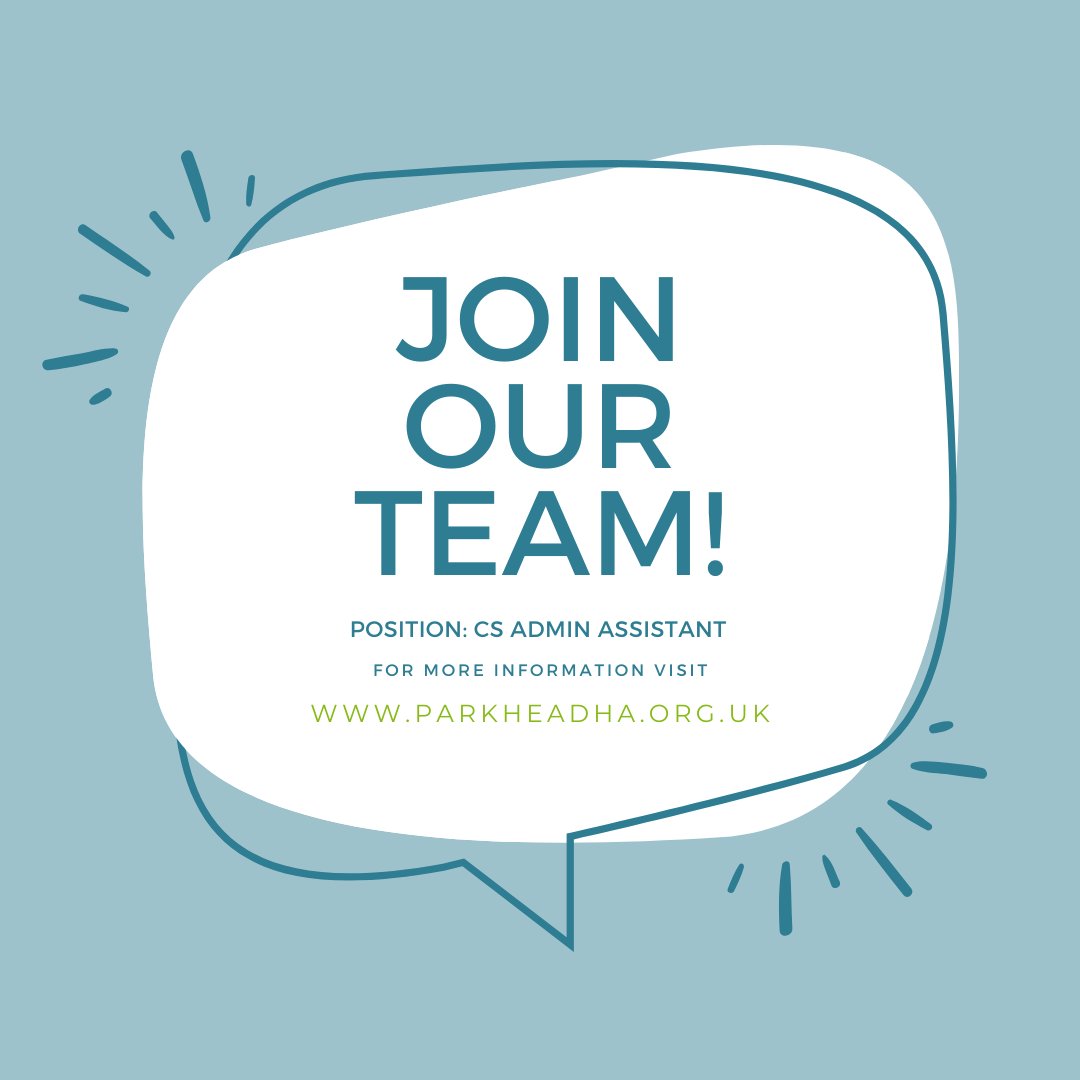 🏠 Are you passionate about making a positive impact in our community? We're on the lookout for a dedicated and enthusiastic individual to join our team! 🏠 👉 How to Apply: parkheadha.org.uk/vacancies/cs-a… #parkheadhousing #recruitment