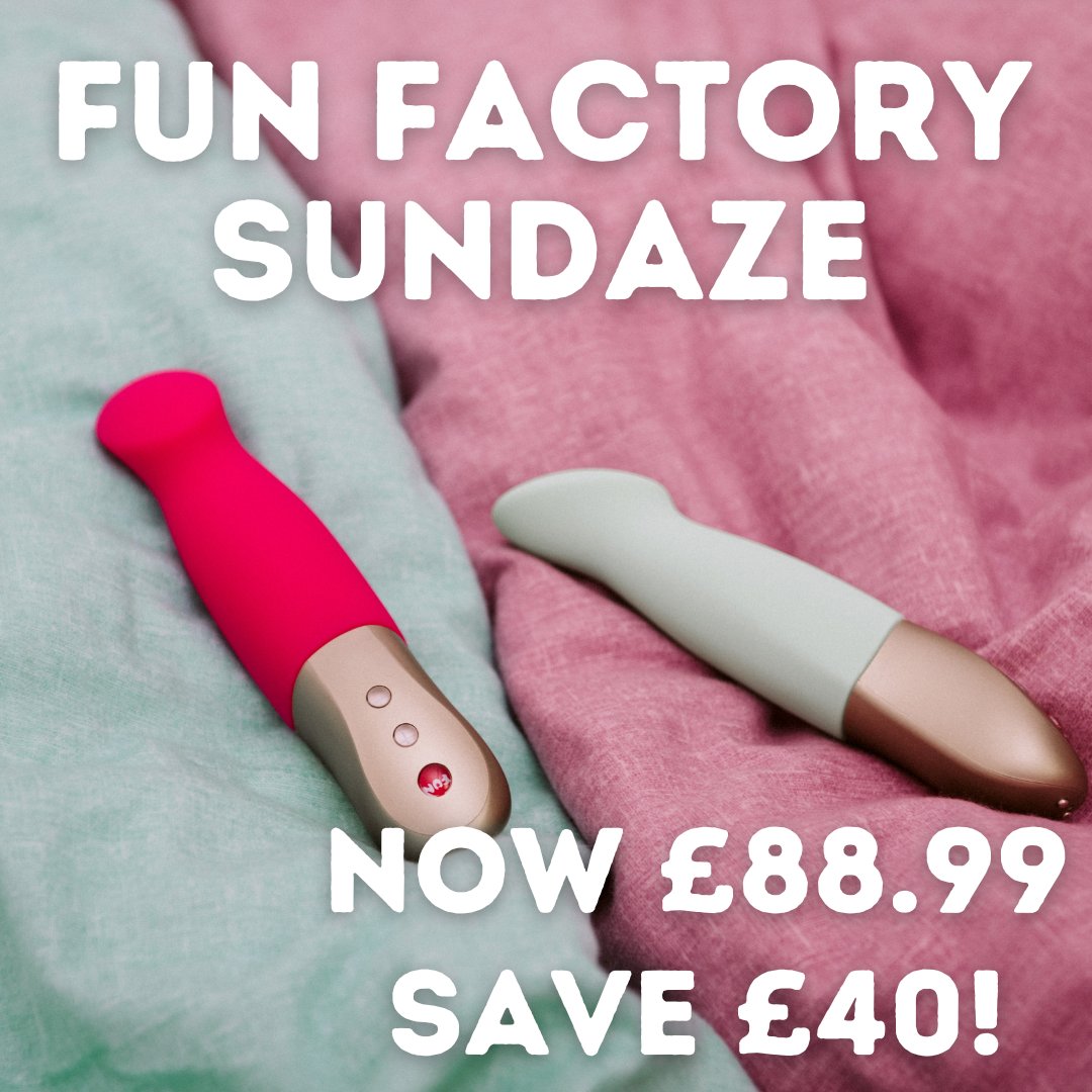 The gorgeous Fun Factory Sundaze, what can't it do? Sundaze is more than just a vibrator. It pulses, taps, flutters, shakes, and shimmies, making you feel things you’ve never felt before… Click here to enjoy £40 discount jodivine.com/products/fun-f…
