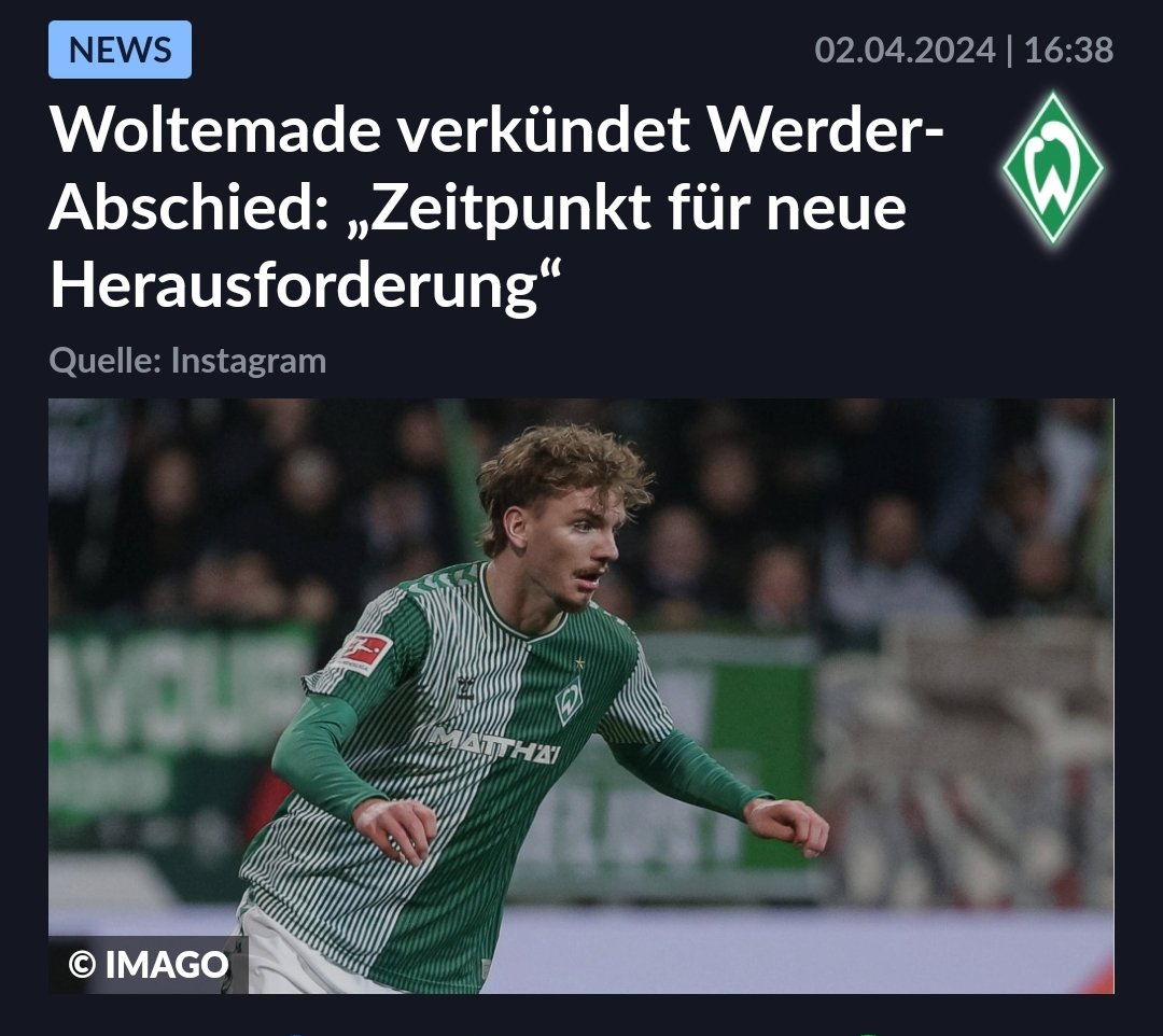 _jokerix_'s tweet photo. Wie wäre es mit der Herausforderung: ein Bundesligator machen

#woltemade #werder https://t.co/MMORgWkLLK