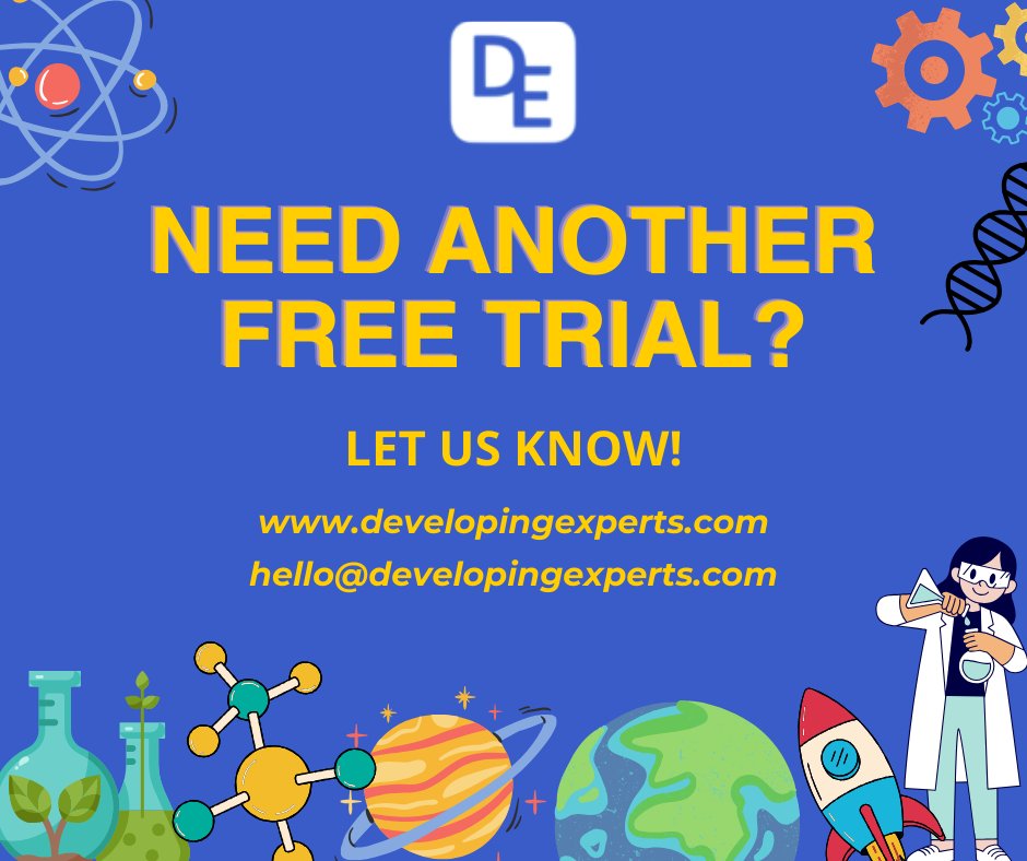 Calling all teachers: are you ready for the summer term? 🌞🍦If you're looking to switch up your science curriculum and would like another FREE trial of Developing Experts, let us know here: 👉 hubs.ly/Q02rv4H30 #PrimaryScience #SecondaryScience #ScienceCurriculum