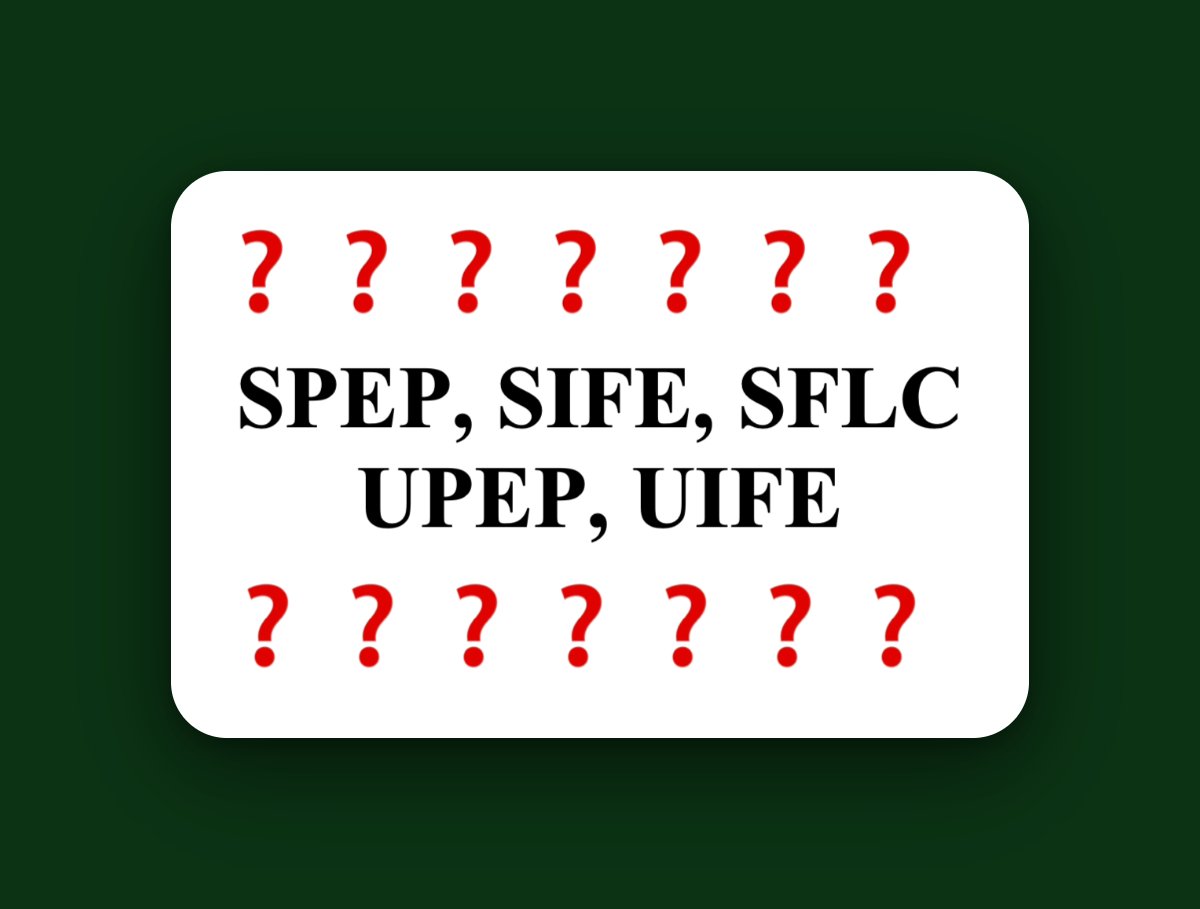 🩸 Paraprotein Evaluation 🩸 SPEP, SIFE, SFLC, UPEP, UIFE. What do these abbreviations mean & how does one arrive to the land of paraproteinemias? Here is a tweetorial for the internist diagnostician, in collaboration with @cullen_lilley!