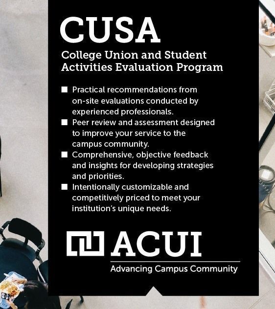In 2024, ACUI announced a partnership with ACUHO-I, NASPA, and NIRSA to form the Program Review Collaborative (PRC). The joint initiative is aimed at enriching departmental reviews through the guidance of seasoned experts. Learn more: buff.ly/3IY63kH