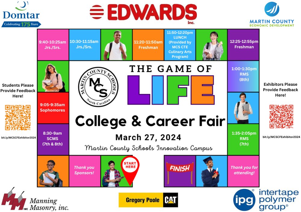 Career & College Fair Brings Excitement and Opportunities to MCS Students martin.k12.nc.us/article/153221…
