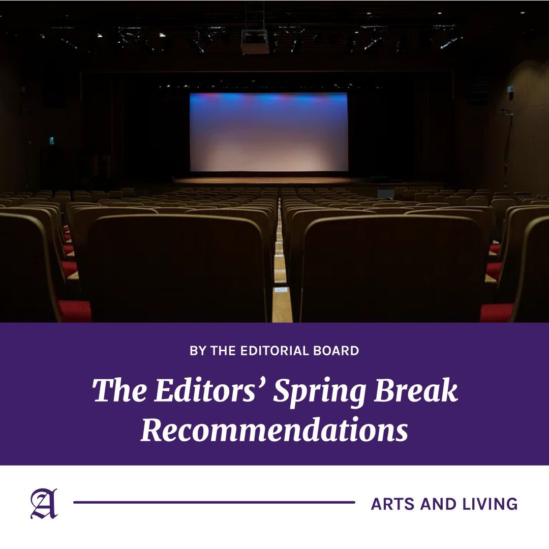 Looking for a diversion as we dive back into classes? Check out our editors’ recommendations of the best books, movies, and TV shows they watched over spring break.

✍️ The Editorial Board
🔗 buff.ly/4cG32TK