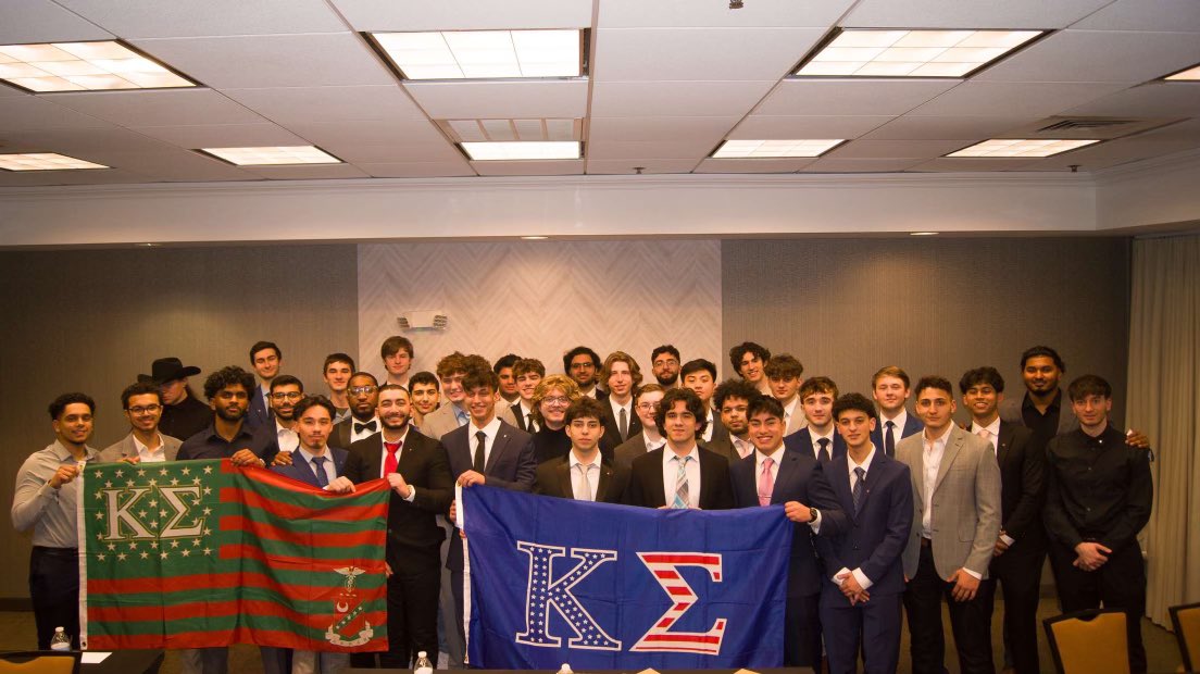 KappaSigmaHQ's tweet photo. #ColonyKickoff: Kappa Sigma just kicked-off our newest Colony in Newark, NJ with 40 Pledges and growing. This is just the beginning… #RushKappaSigma https://t.co/RTSrHoxm18