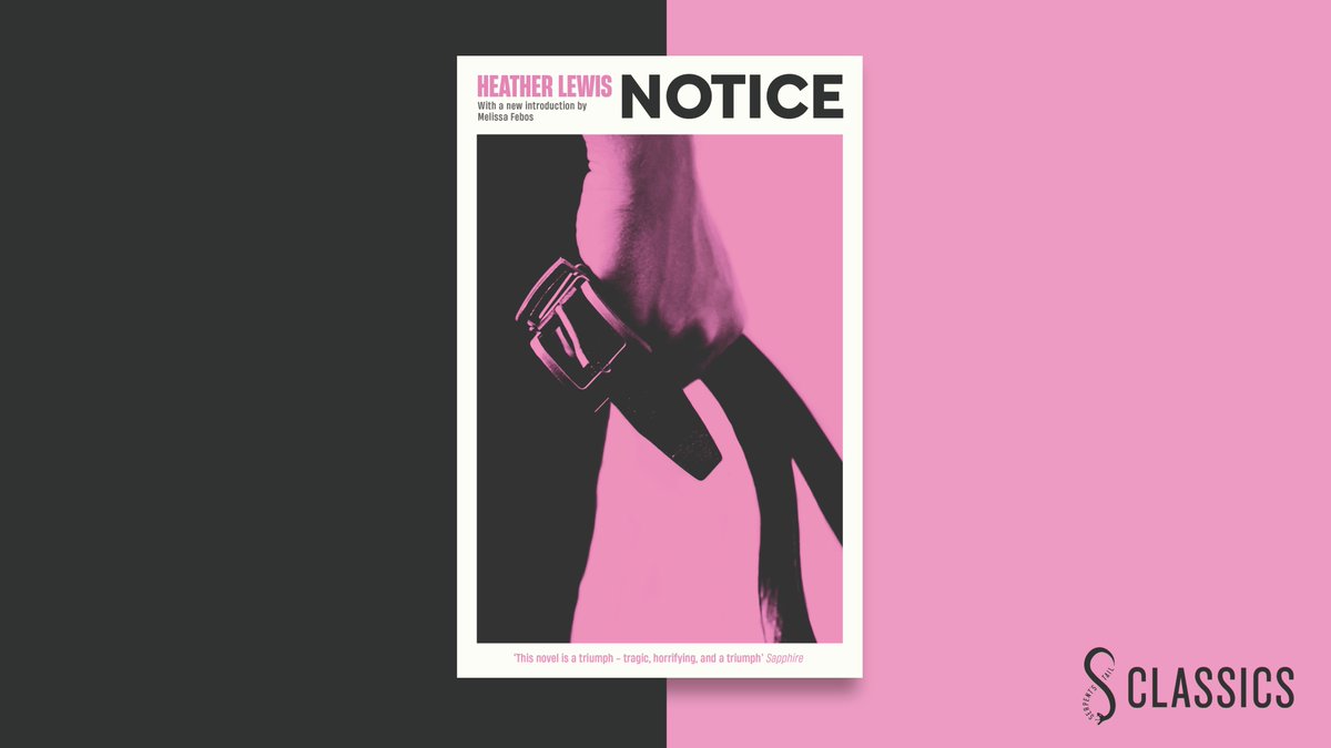 Serpent's Tail (@serpentstail) on Twitter photo 'Rigorously deviant, technically merciless'
Read Alice Blackhurst's piece on Notice by Heather Lewis for the New Left Review 🖤🩷
newleftreview.org/sidecar/posts/…
<a href="/aliceblackhurst/">Alice Blackhurst</a>
Get your copy of Notice: serpentstail.com/work/notice/ 'Rigorously deviant, technically merciless'
Read Alice Blackhurst's piece on Notice by Heather Lewis for the New Left Review 🖤🩷
newleftreview.org/sidecar/posts/…
<a href="/aliceblackhurst/">Alice Blackhurst</a>
Get your copy of Notice: serpentstail.com/work/notice/