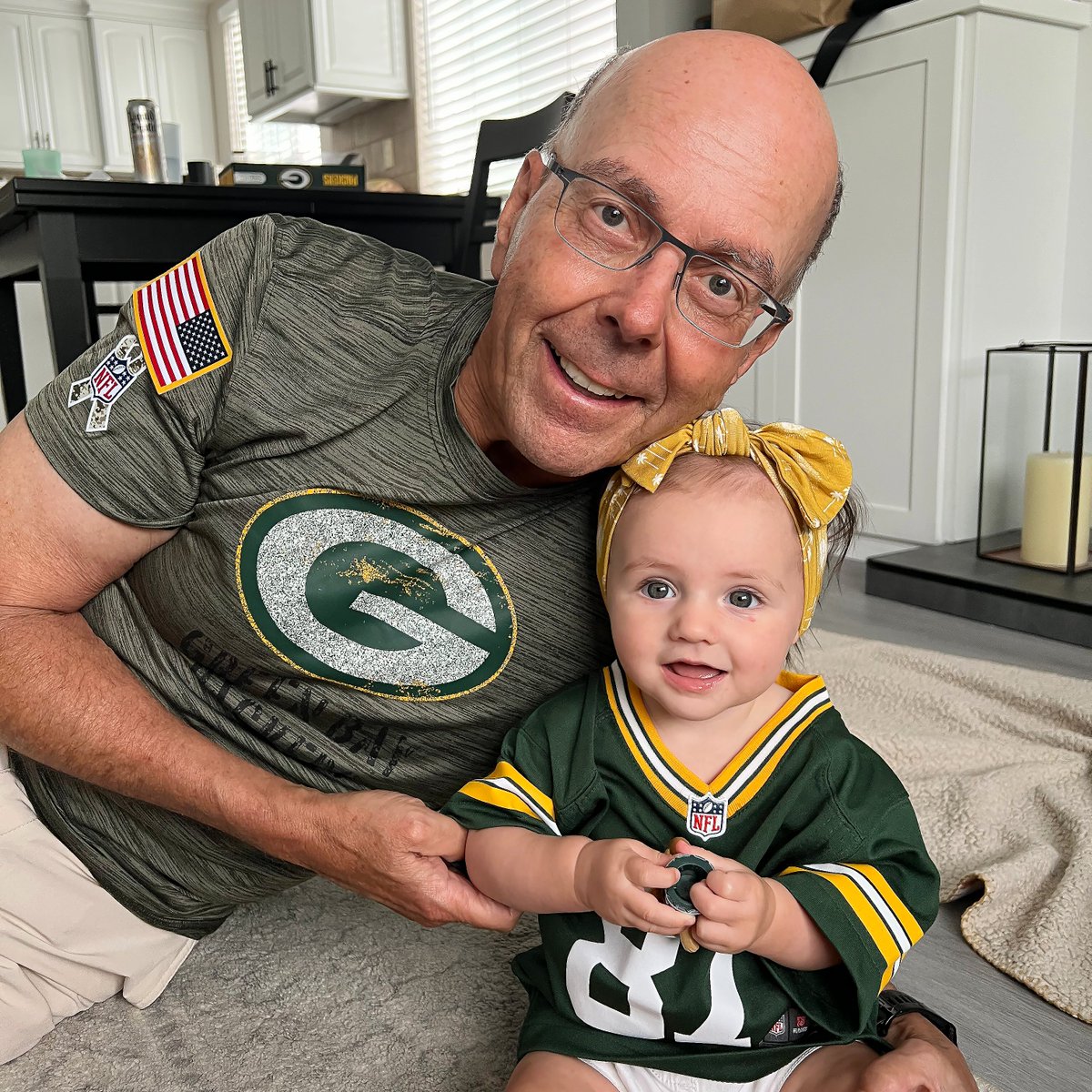 #PackersPride runs in the family! 💚💛 #GoPackGo