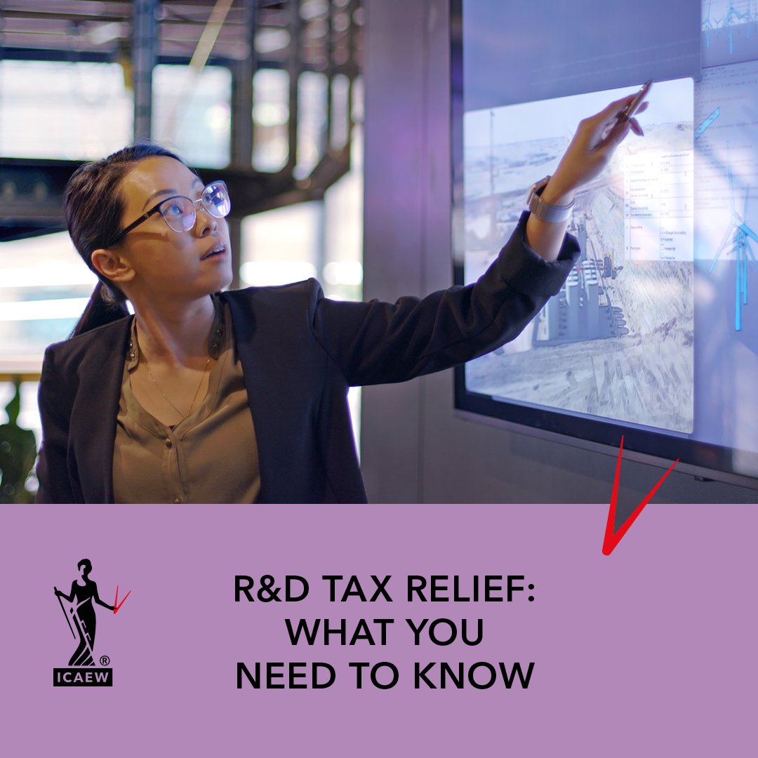 Claiming R&D tax relief requires planning, knowledge of the common pitfalls and possibly external support. 

Find our break down here: ow.ly/8jgj50R6kVc

#icaewDaily #RenewingOurEconomy