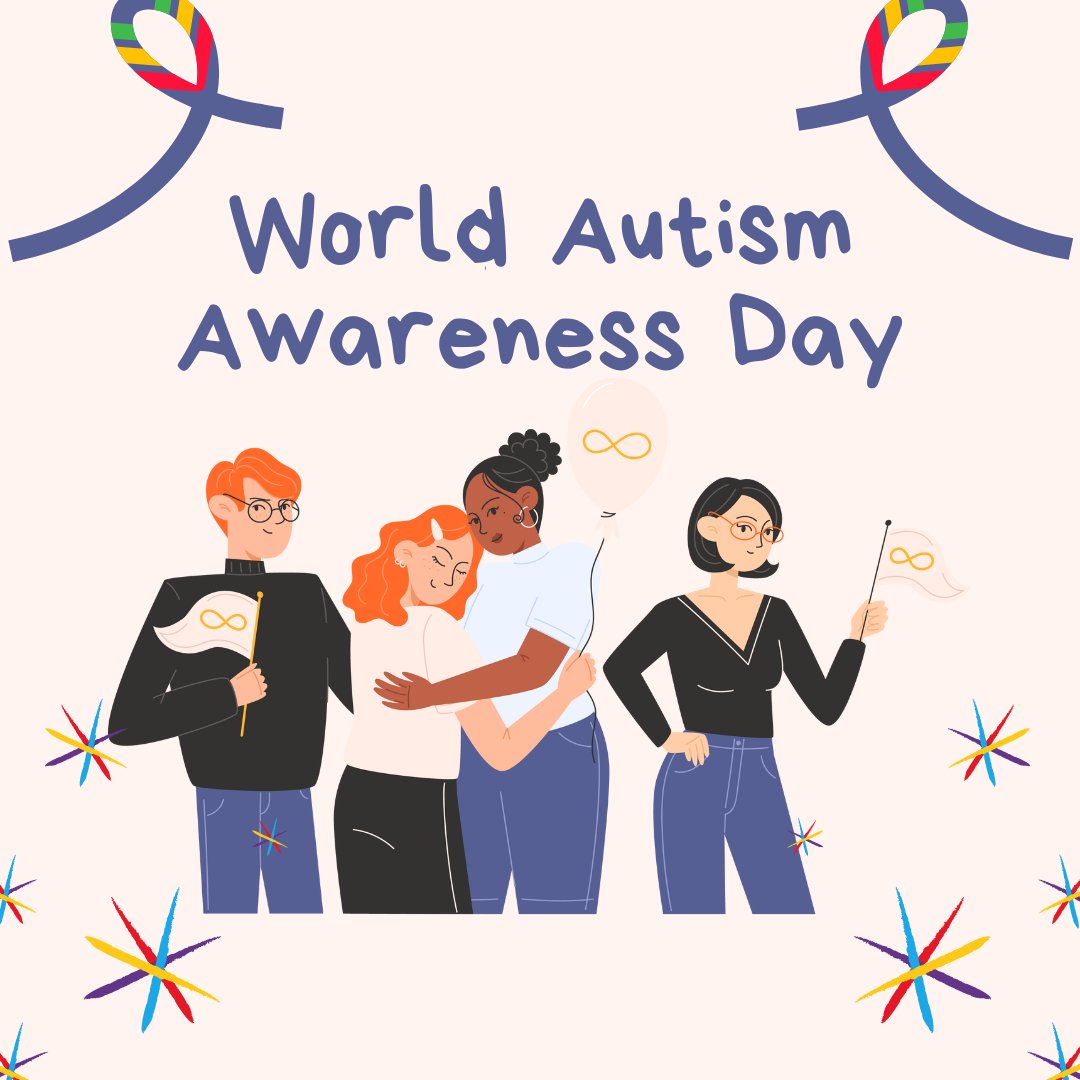 Sensory sensitivities, social challenges, and incredible strengths - that's the spectrum! Let's celebrate it all. #WorldAutismAwarenessDay