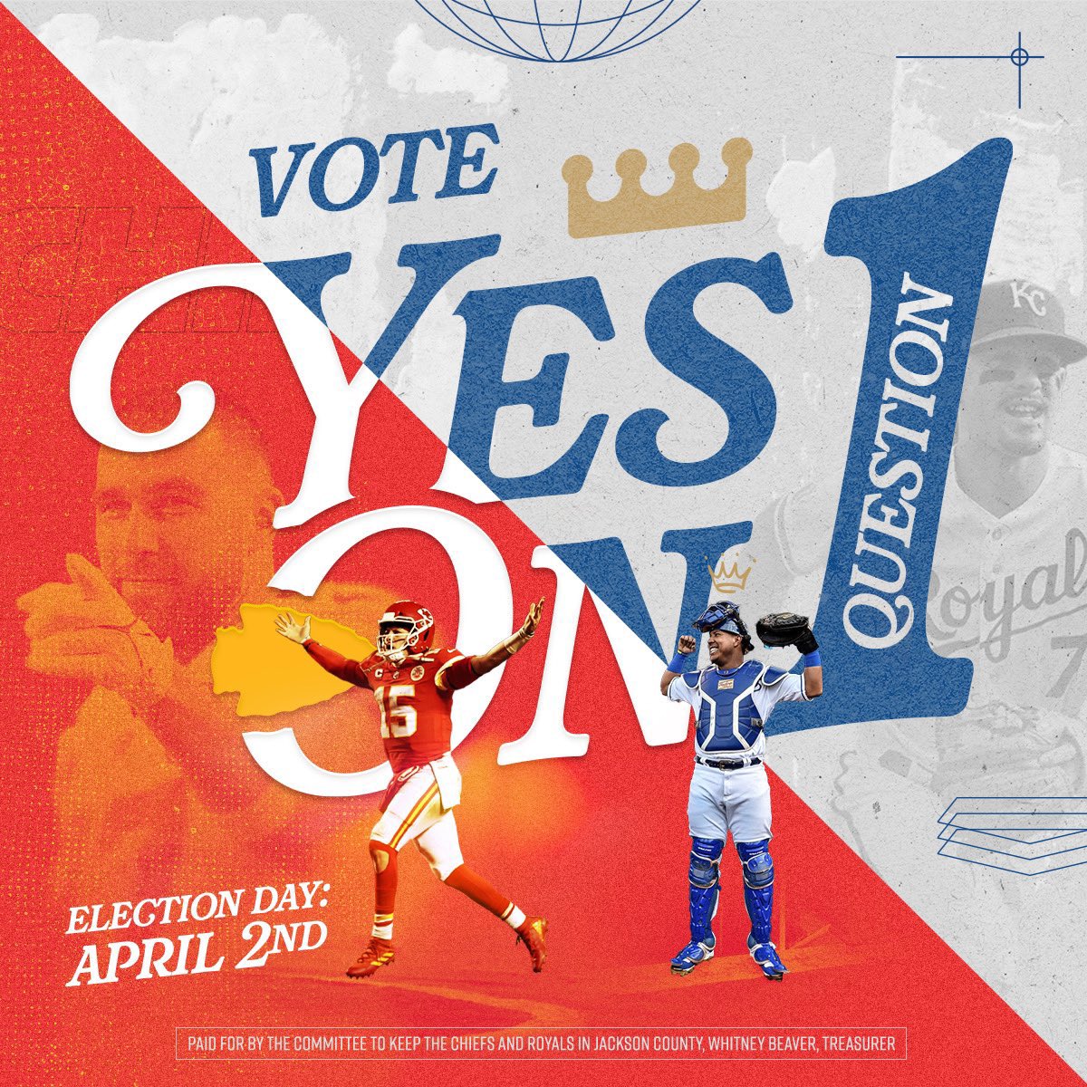If you live in Jackson County, get out and vote Yes on Question 1 today. It’s time to usher in a new era of sports in Kansas City.