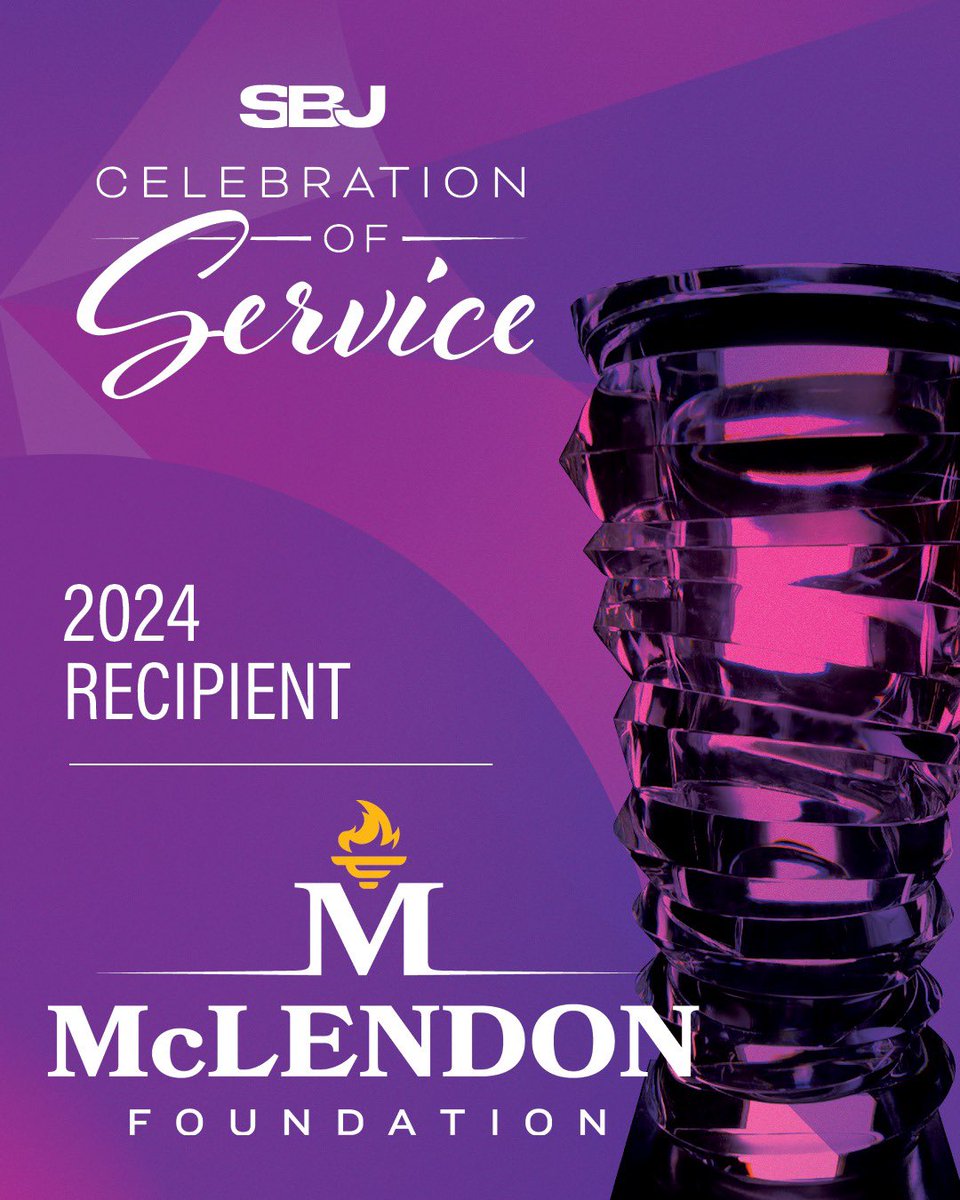 We’re thrilled to announce that we’ve been awarded the 2024 @SBJ Celebration of Service Award! As we celebrate our 25th year, we're deeply grateful to our partners and supporters who've been a part of this journey. Let’s continue #ignitingdreams & #inspiringchange together!