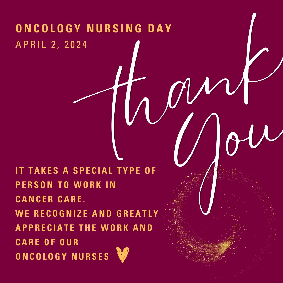 Our oncology nurses play a pivotal role in patient care, research and education. We greatly appreciate their support! @machealthsci @macnursing @HamHealthSci @oncologynursing #oncologynursingday2024