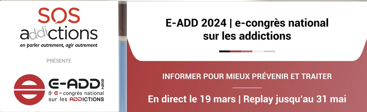 🫣 Vous n'avez pas pu assister à l'édition 2024 de l'e-congrès national sur les addictions ? 'Informer pour mieux prévenir et traiter' ▶️ Profitez du replay jusqu'au 31 mai ! ivmhealth.com/e-add2024.html