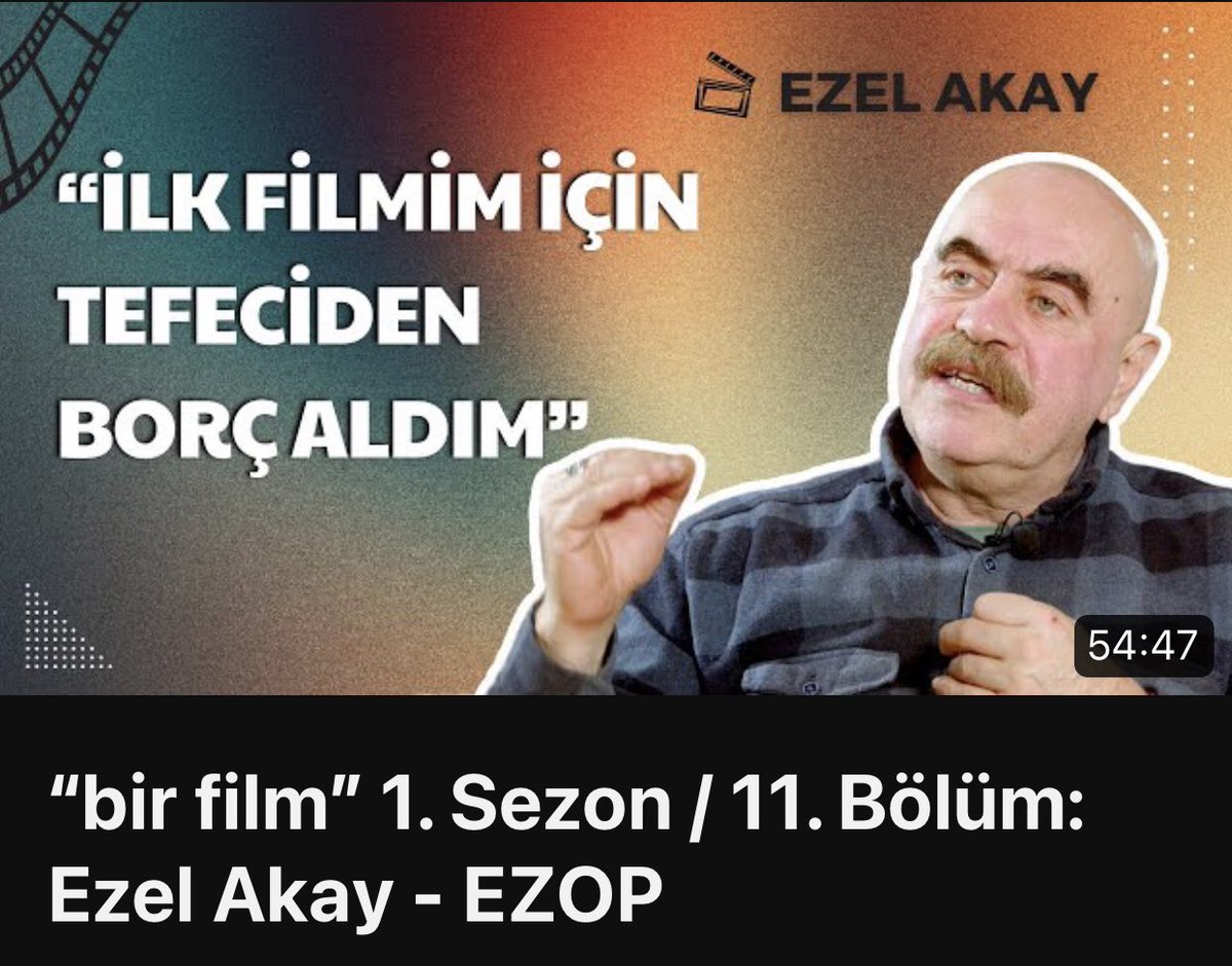 @ezop2011 Ezel Akay/Ezop’la yaptığımız aşırı samimi sohbetimiz yayında. Kanala abone olmayı yorum yapmayı ve paylaşmayı unutmayın✌🏿 youtu.be/rWNr5hmTNPE?si…